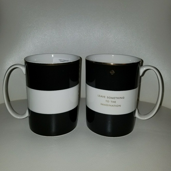 kate spade Other - Kate spade leave something to the imagination mugs